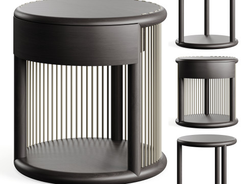 Paolo Castelli TUM Bedside Table 3D Model
