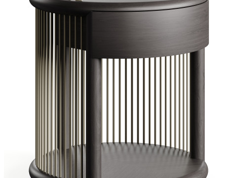 Paolo Castelli TUM Bedside Table Modello 3D
