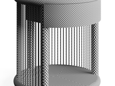 Paolo Castelli TUM Bedside Table Modello 3D