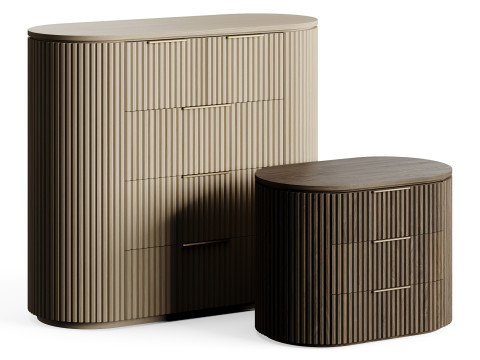 RH BYRON Cupboard LivCollection HRZ-Reveal 3D 模型