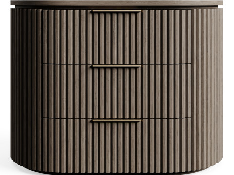 RH BYRON Cupboard LivCollection HRZ-Reveal 3D 模型