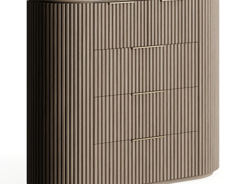 RH BYRON Cupboard LivCollection HRZ-Reveal 3D 模型