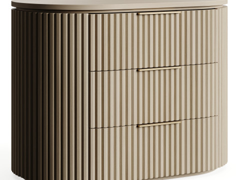RH BYRON Cupboard LivCollection HRZ-Reveal 3D 模型