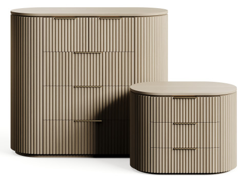 RH BYRON Cupboard LivCollection HRZ-Reveal 3D 模型