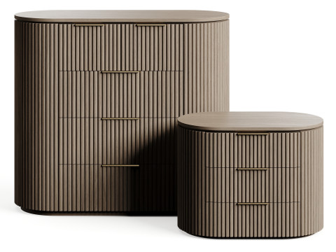 RH BYRON Cupboard LivCollection HRZ-Reveal 3D 模型