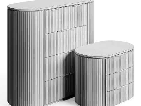 RH BYRON Cupboard LivCollection HRZ-Reveal 3D 模型