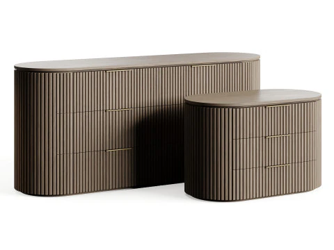 RH BYRON SIDEBOARD LivCollection HRZ-Reveal 3D Model
