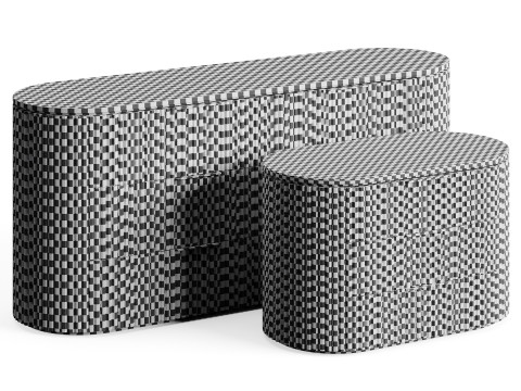 RH BYRON SIDEBOARD LivCollection HRZ-Reveal Modello 3D