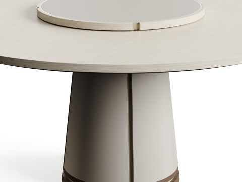 Frato AUBURN Dining Table D160CM Modelo 3D