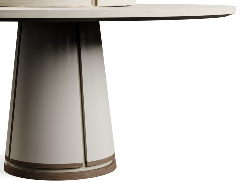 Frato AUBURN Dining Table D160CM Modelo 3D