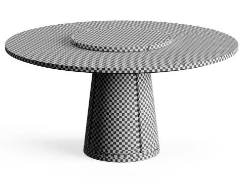Frato AUBURN Dining Table D160CM 3D Model