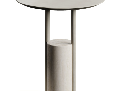 Kendo Mobiliario ZANCO Side Table L3DLW45 3D Model