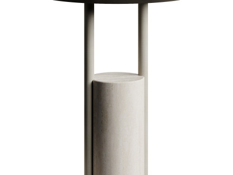 Kendo Mobiliario ZANCO Side Table L3DLW45 3D Model