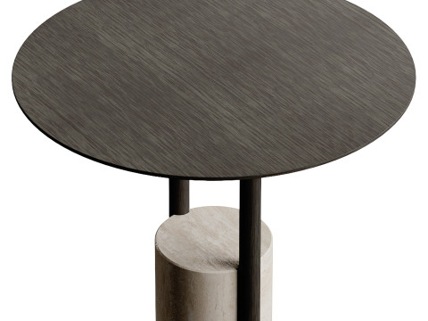 Kendo Mobiliario ZANCO Side Table L3DLW45 3D Model