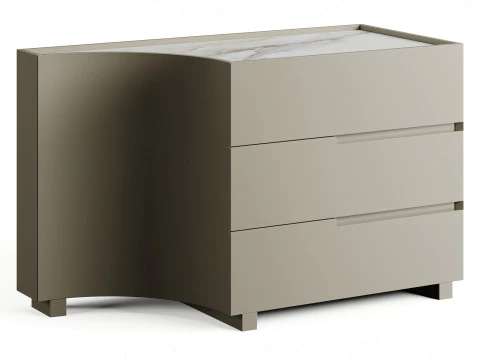 Meridiani WALLIS 餐边柜 3D 模型