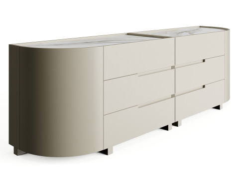 Meridiani WALLIS Sideboard 3D Model