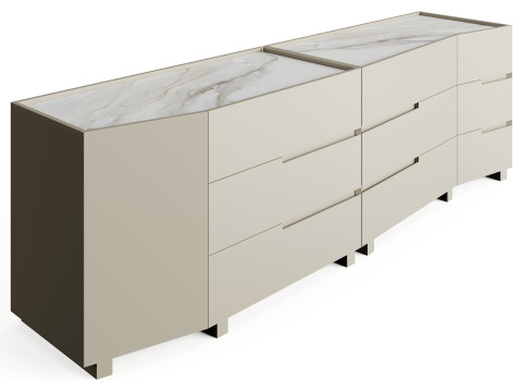 Meridiani WALLIS Sideboard 3D Model