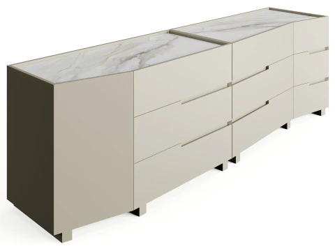 Meridiani WALLIS 餐边柜 3D 模型