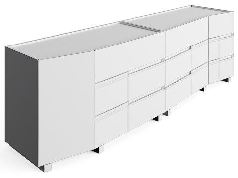 Meridiani WALLIS Sideboard 3D Model
