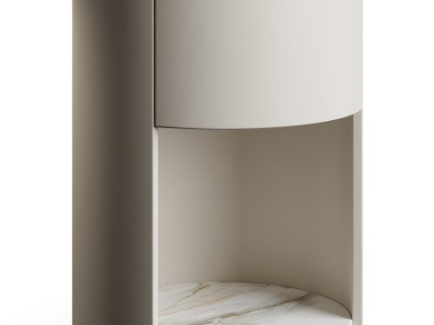 Giorgetti Vibe Side Table Modello 3D