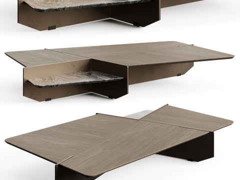 Giorgetti GHIBLIM Coffee Table 3D Model