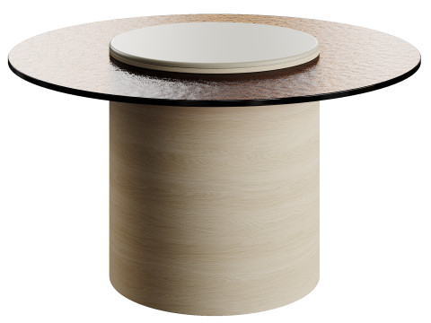 Ana Roque TAGE TRAVERTINO Outdoor Table Modèle 3D