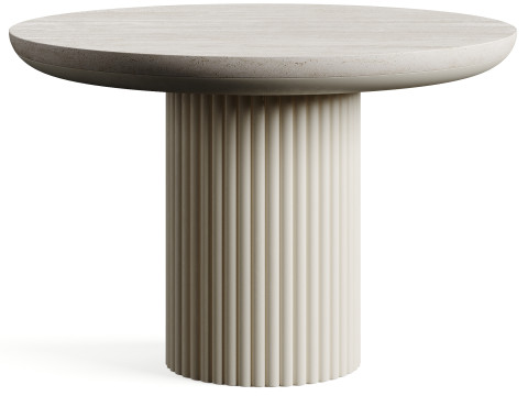 Ana Roque ARTIC TRAVERTINO Coffee Table 3D Модель