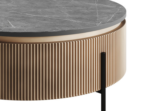 Oroa IRONVILLE Luxury Metal Coffee Table 3D-Modell
