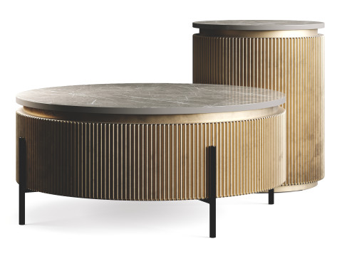 Oroa IRONVILLE Luxury Metal Coffee Table 3D-Modell