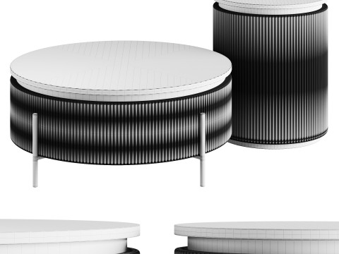 Oroa IRONVILLE Luxury Metal Coffee Table 3D-Modell