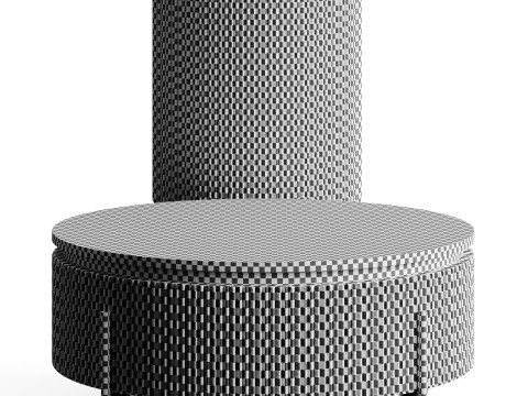 Oroa IRONVILLE Luxury Metal Coffee Table 3D-Modell
