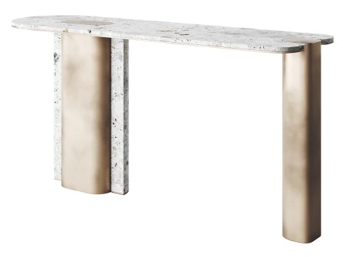 ROSIE GOLD Console Table LuxLucia Casa 3D Model