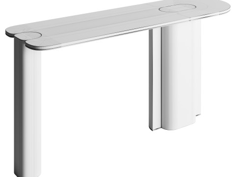 ROSIE GOLD Console Table LuxLucia Casa 3D Model