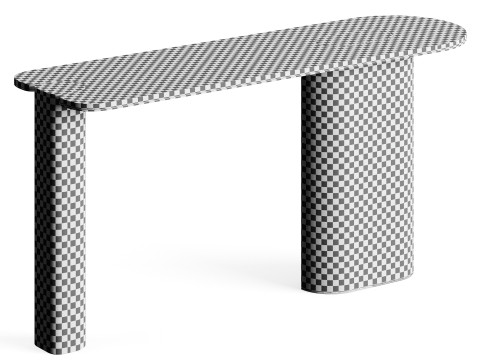 ROSIE GOLD Console Table LuxLucia Casa 3D Model