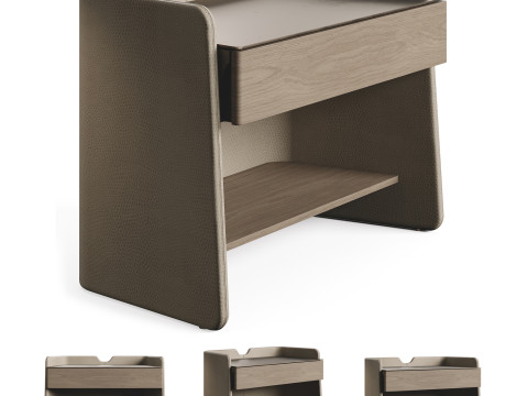 Pianca CHLOE 2025 Bedside Table W650CM 3D 模型