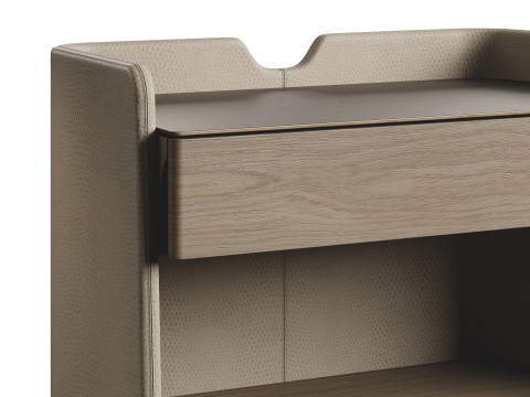 Pianca CHLOE 2025 Bedside Table W650CM 3D 모델