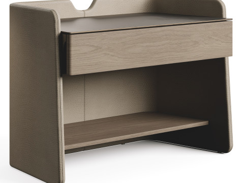 Pianca CHLOE 2025 Bedside Table W650CM 3D 모델