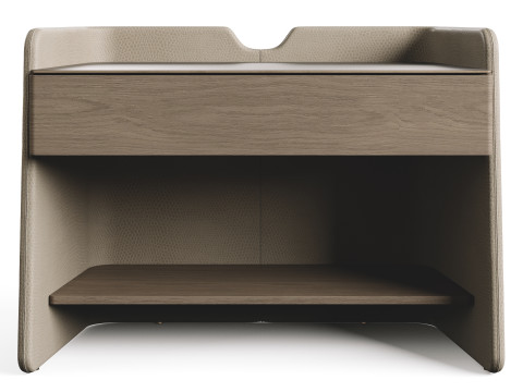 Pianca CHLOE 2025 Bedside Table W650CM 3D 모델