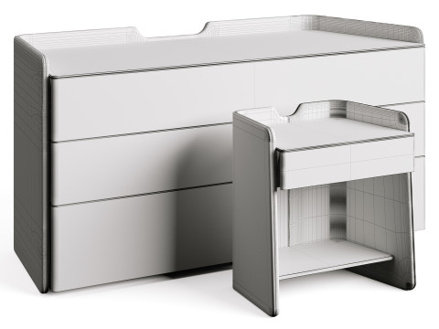 Pianca CHLOE 2025 Living Collection Modelo 3D