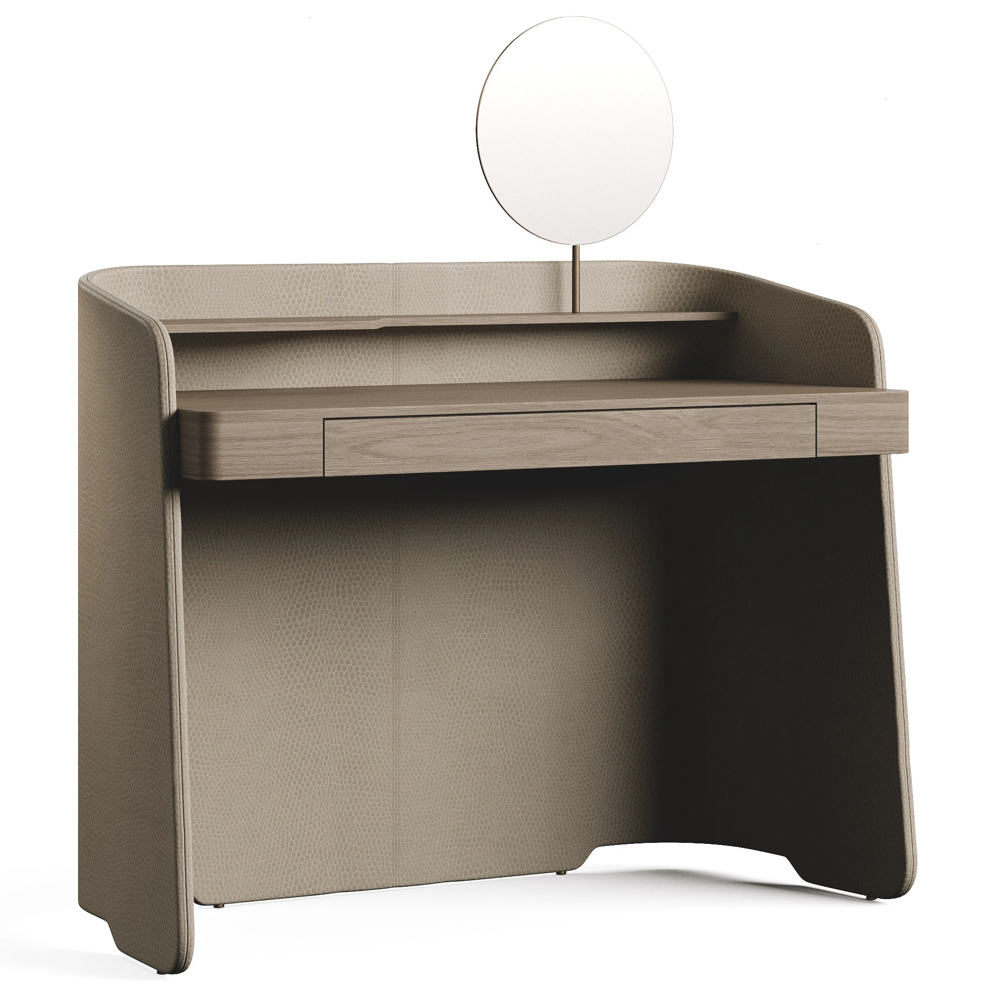 Pianca CHLOE 2025 Vanity Desk 3D Model .c4d .max .obj .3ds .fbx .stl .blend 