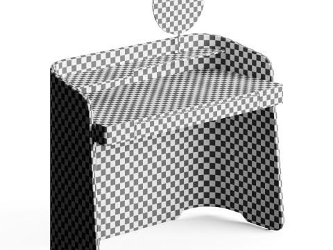 Pianca CHLOE 2025 Vanity Desk 3D Model