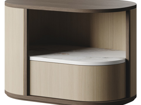 Frato NASHUA Bedside Table Modèle 3D
