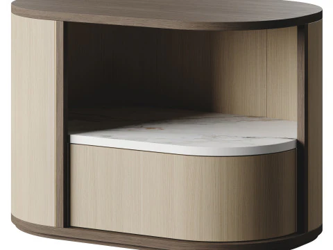 Frato NASHUA Bedside Table 3D Model