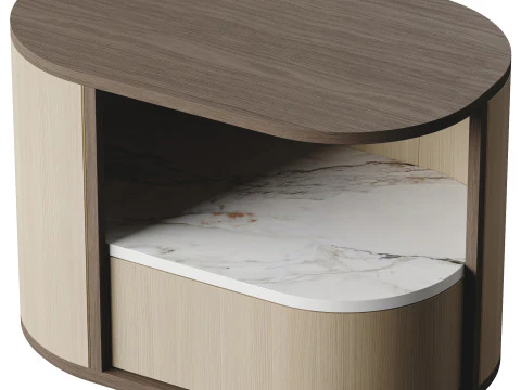 Frato NASHUA Bedside Table 3D Model
