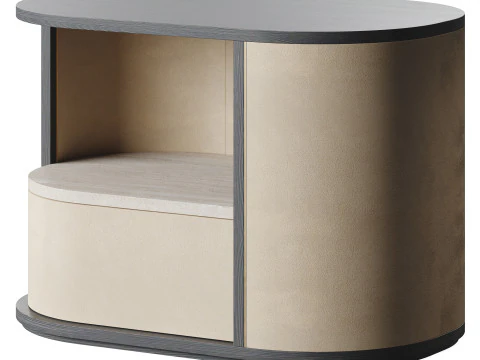 Frato NASHUA Bedside Table 3D Model