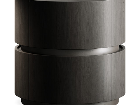 Bonaldo MONEYPENNY CASTORS Bedside Table L3L2024C Model 3D
