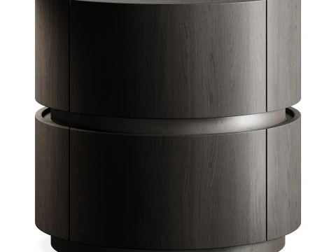 Приліжковий столик Bonaldo MONEYPENNY CASTORS L3L2024C 3D Модель