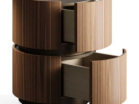 Приліжковий столик Bonaldo MONEYPENNY CASTORS L3L2024C 3D Модель