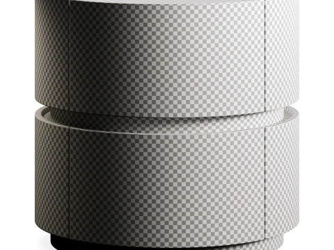 Приліжковий столик Bonaldo MONEYPENNY CASTORS L3L2024C 3D Модель