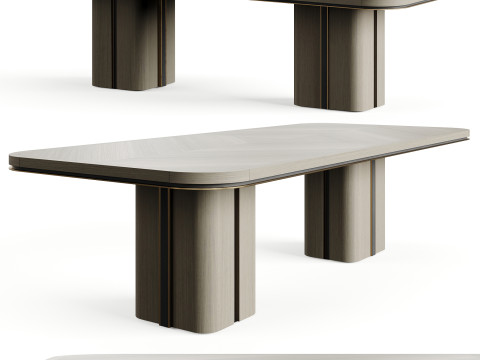Frato KAMAKURA Dining Table L3L280 3Dモデル